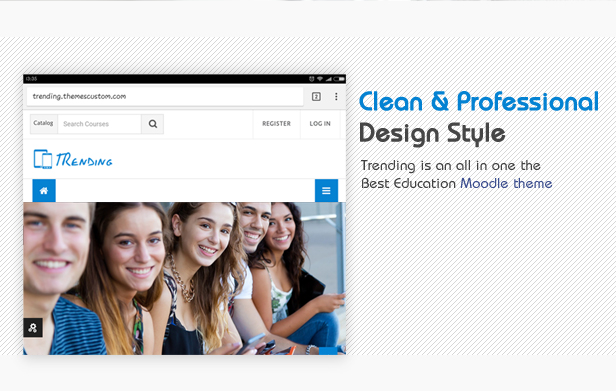 Trending - High Quality Responsive Moodle Theme