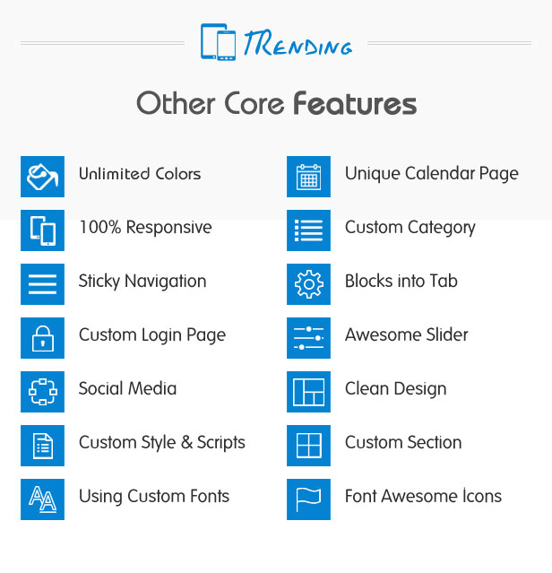 Trending - High Quality Responsive Moodle Theme