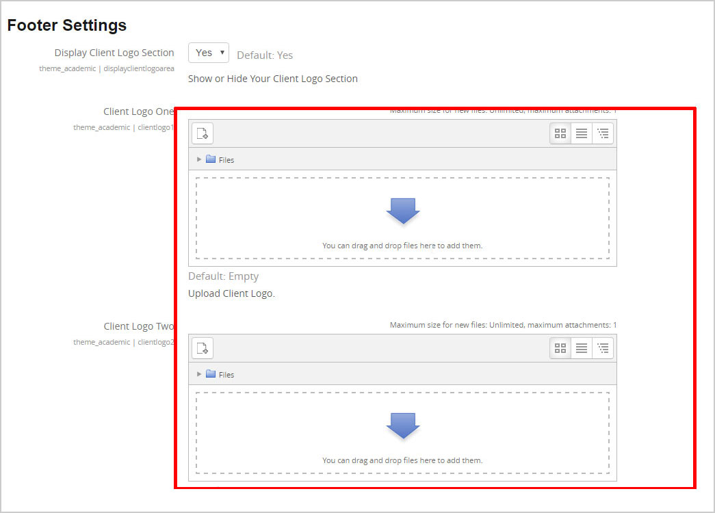 footer-settings