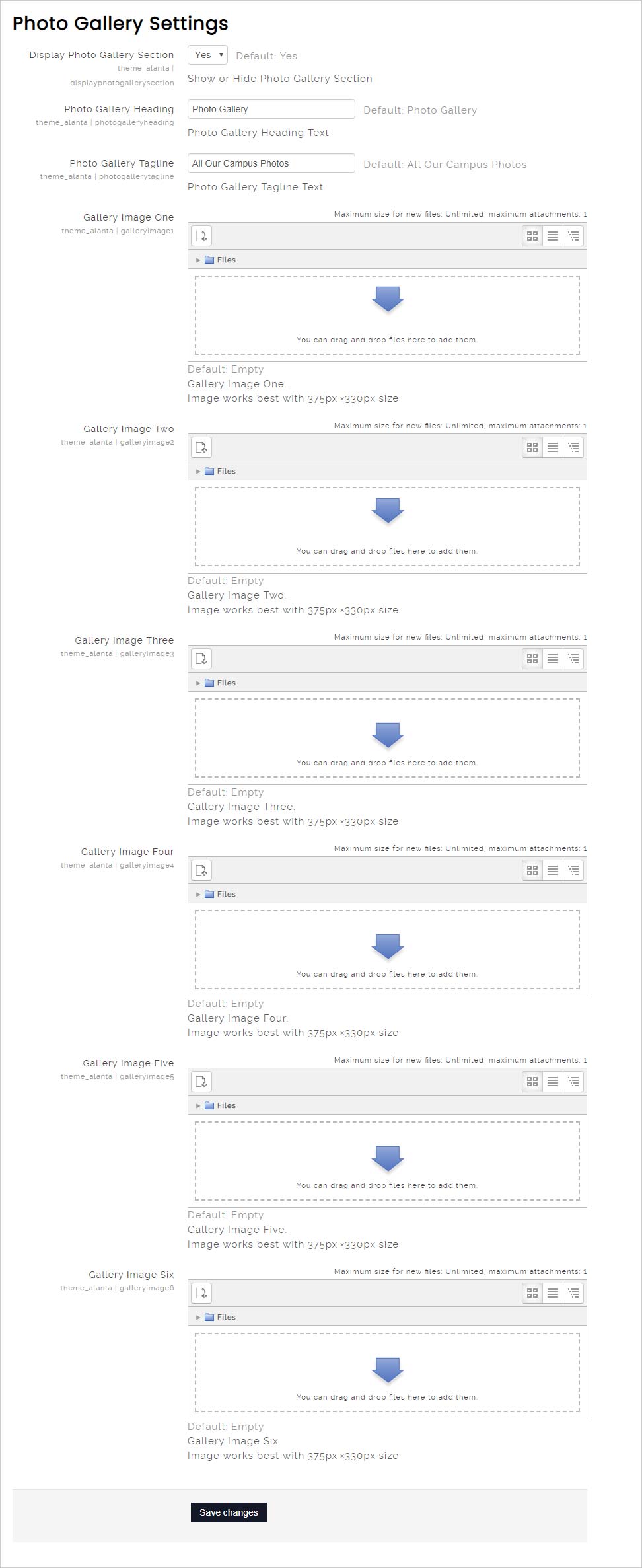 photo-gallery-settings