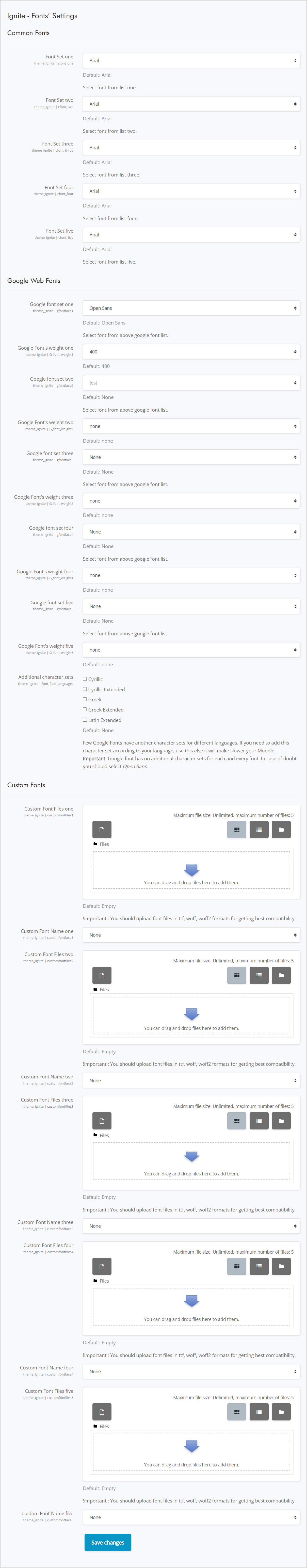 font-settings"