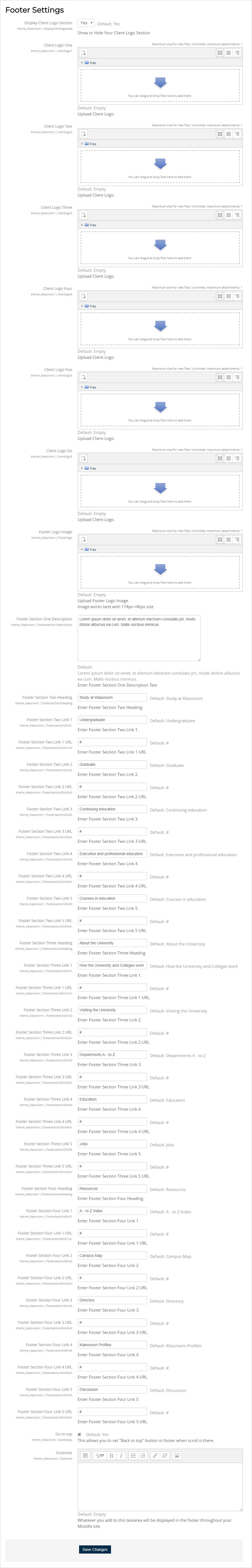 footer-settings