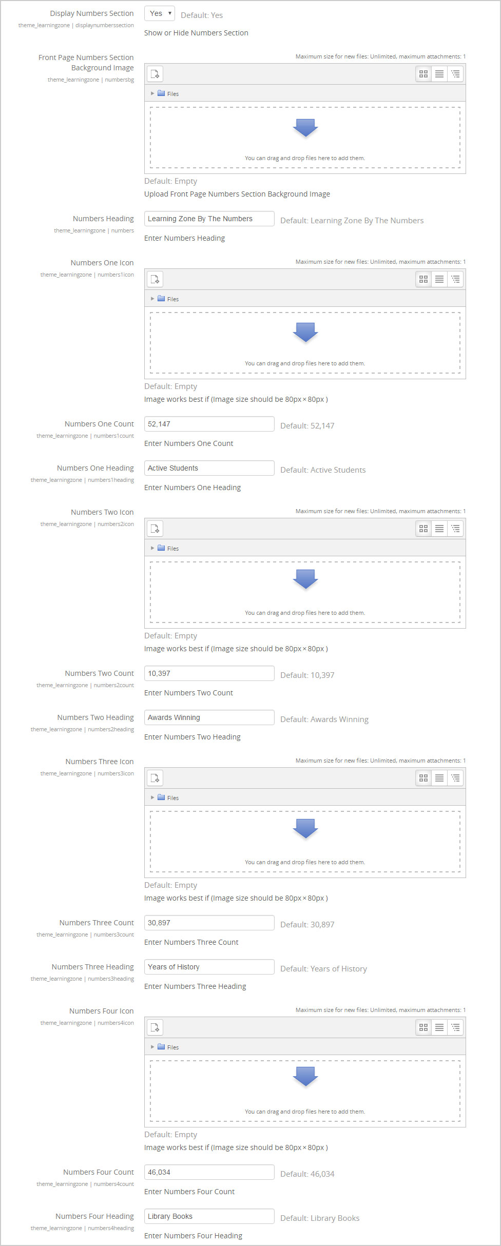 numbers-settings
